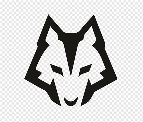 wolves logo monochrome